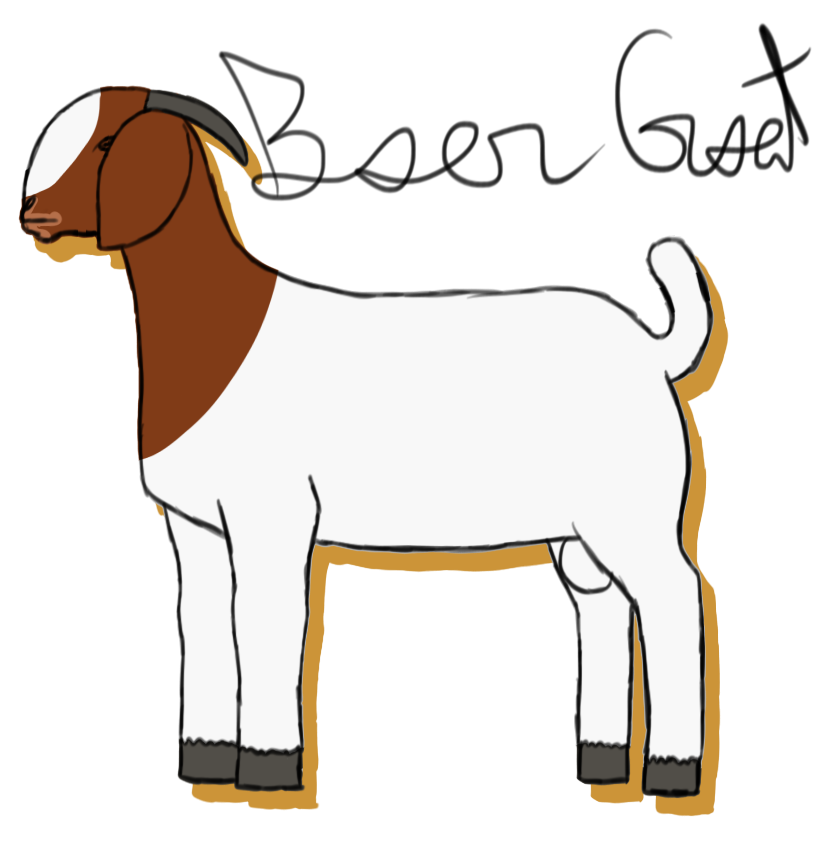 clipart goat boer goat