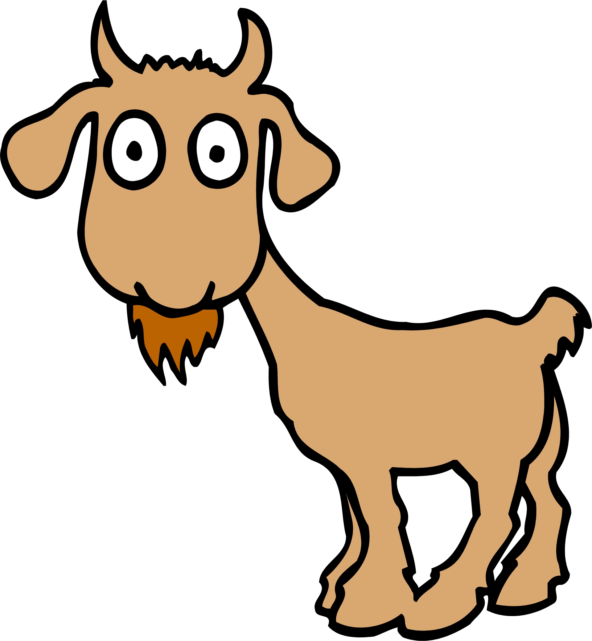 clipart goat domestic animal