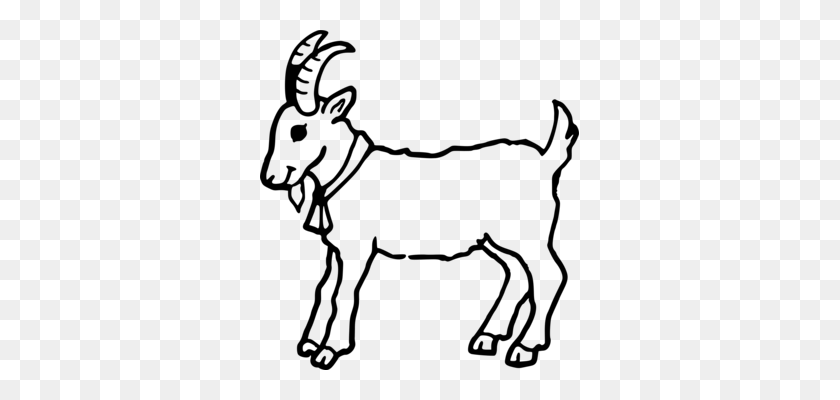 clipart goat drawing