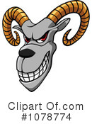 goat clipart evil