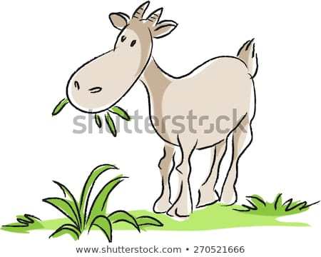 clipart goat grass clipart