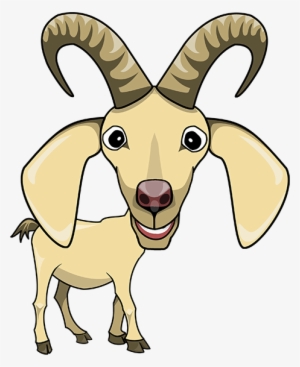 goat clipart horns