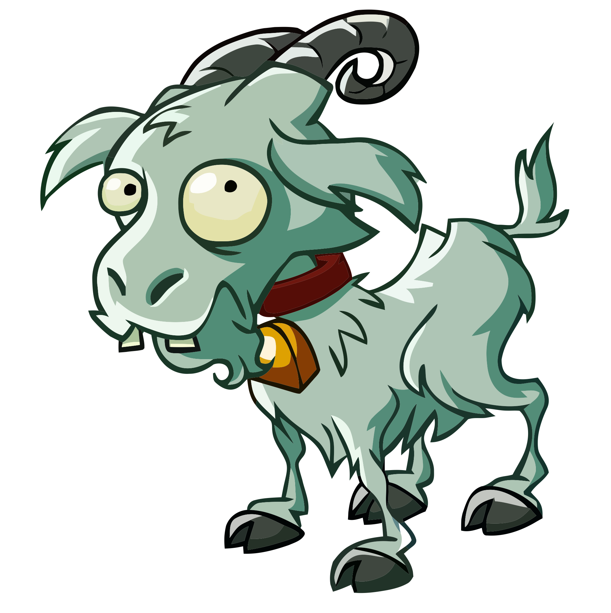 clipart goat illustration