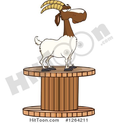 clipart goat male goat