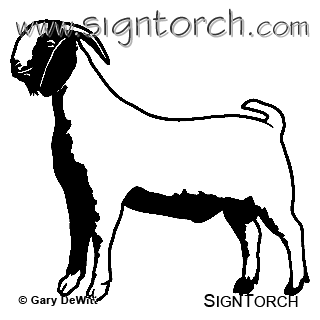 clipart goat meat goat