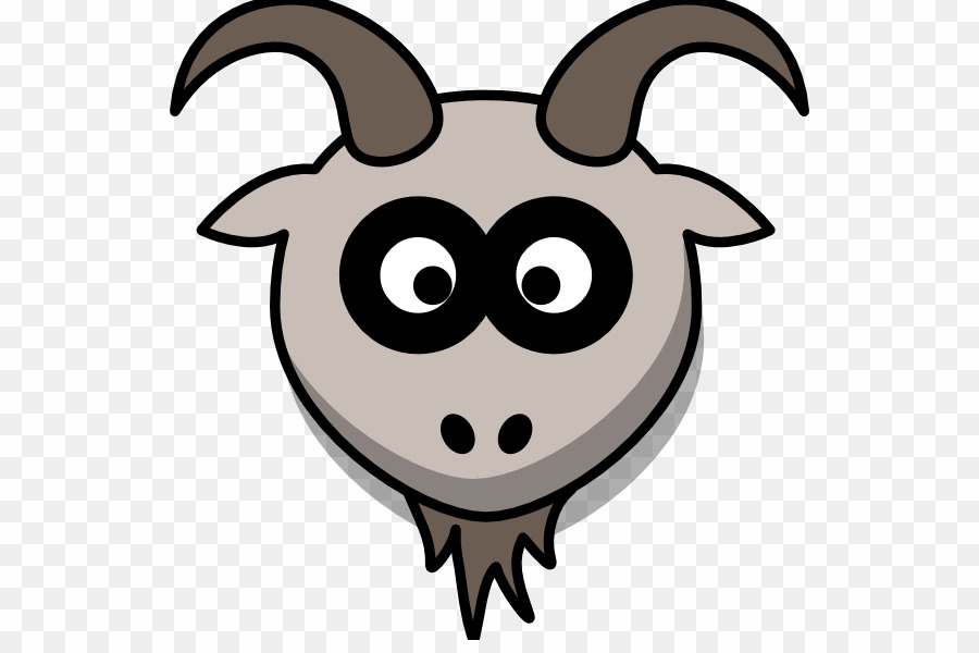 clipart goat middle