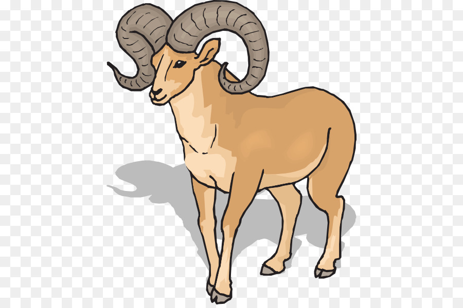 Cartoon sheep graphics transparent. Goat clipart ram