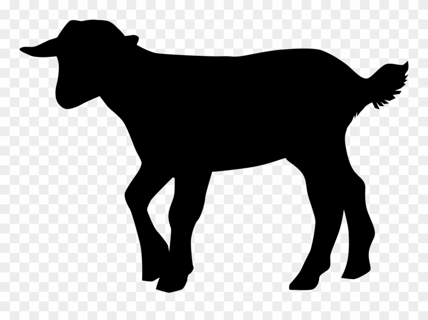 Clipart goat silhouette, Clipart goat silhouette Transparent FREE for