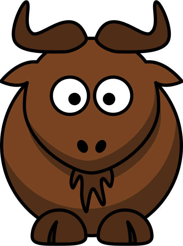 moose clipart sad