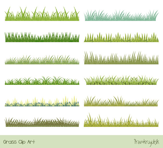 Clipart grass divider. Green clip art spring