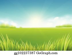 clipart grass scene