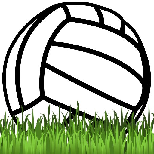grass clipart volleyball