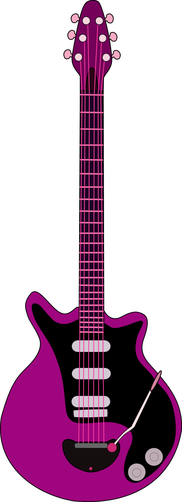 Clipart star guitar. Rock and roll clip