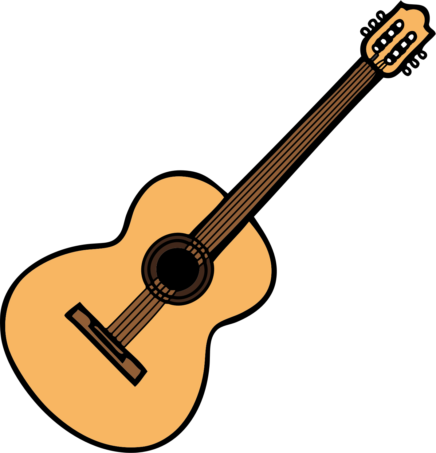 . Picture clipart guitar