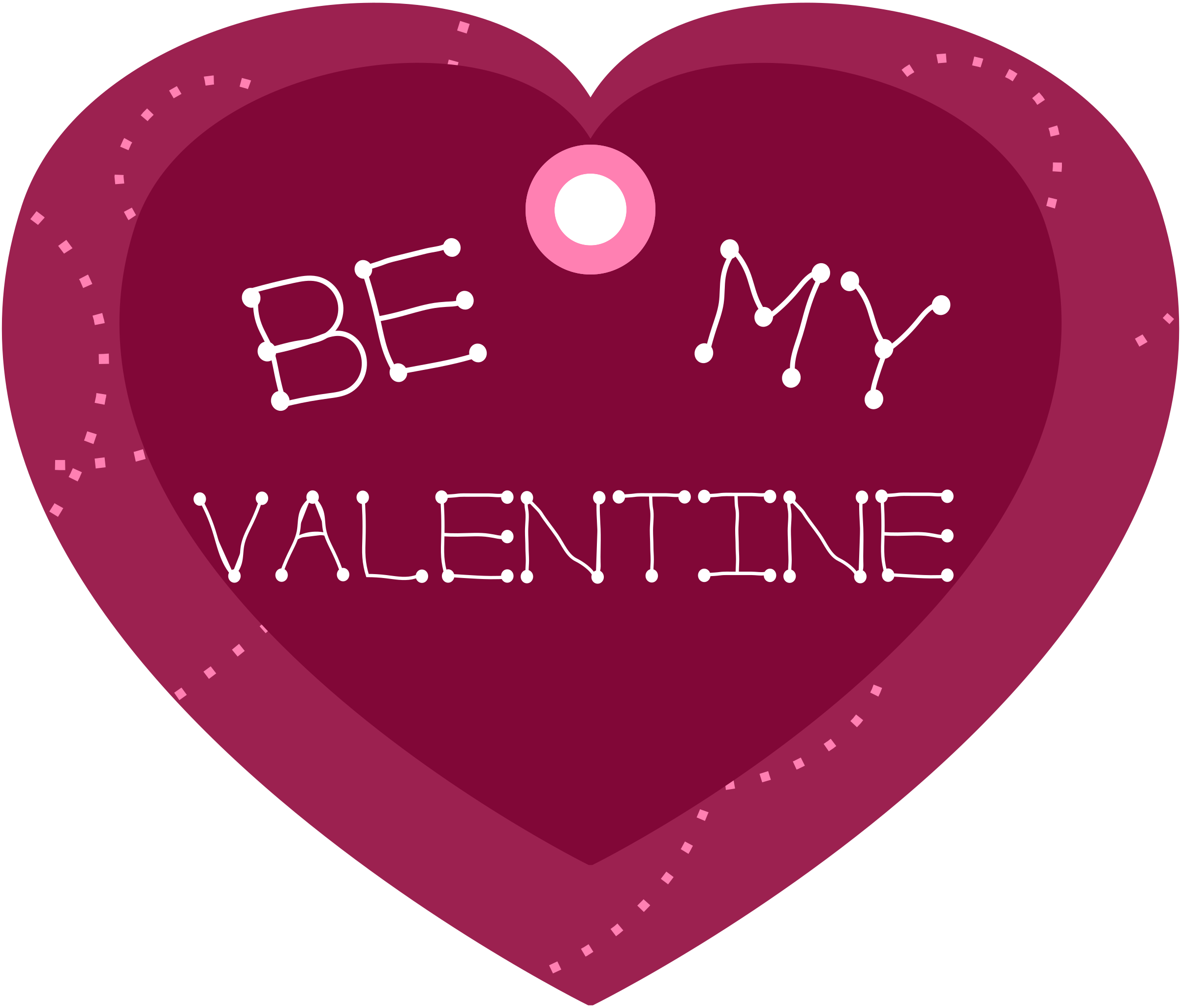 Valentine clipart tag, Valentine tag Transparent FREE for download on