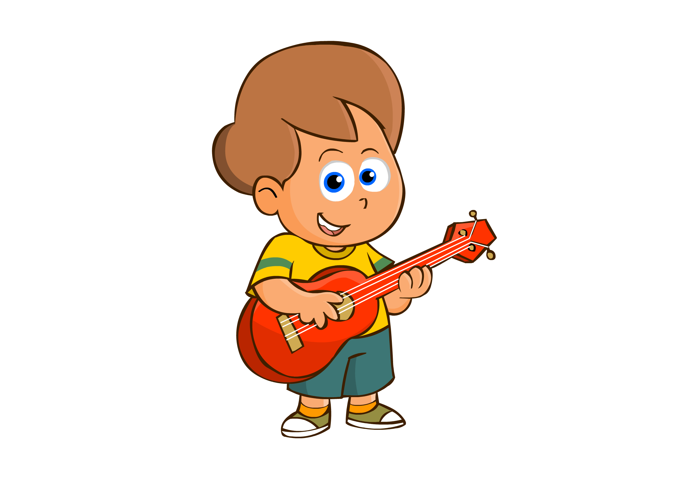  collection of guitar. Musician clipart child activity