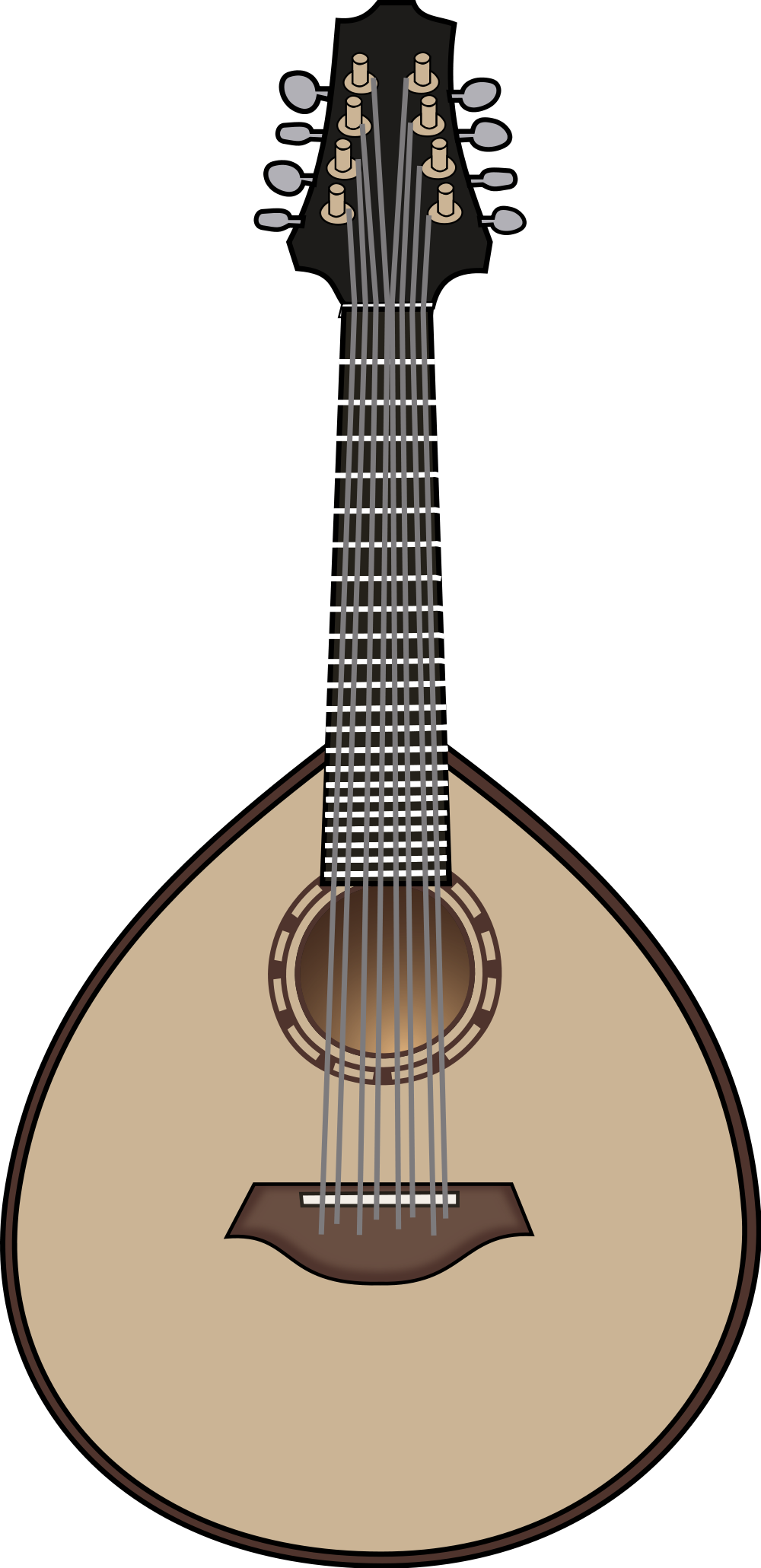 clipart guitar laud