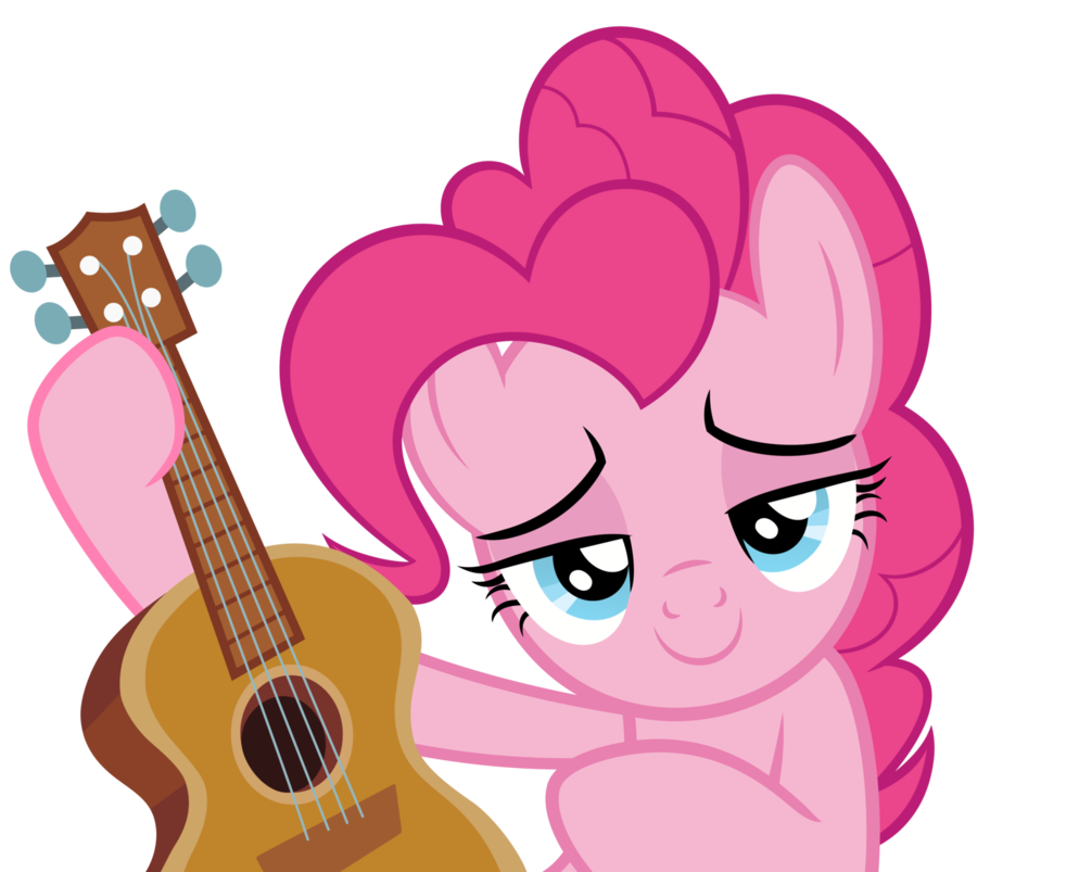 Clipart guitar ukelele. Pinkie with ukulele by