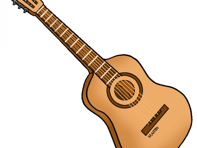 Clipart guitar vector. Free clip art acoustic