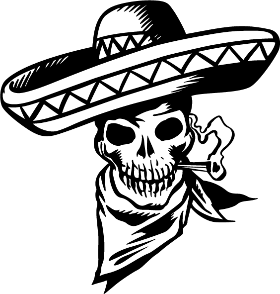 Clipart skull outlaw. I bet he has