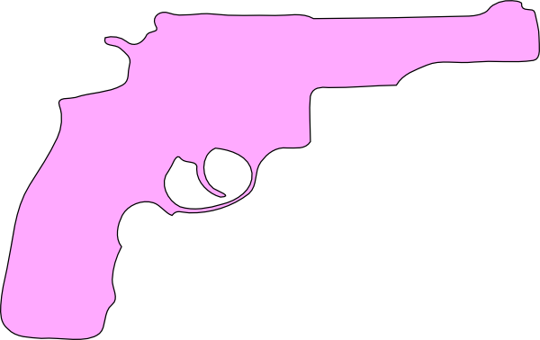 Free pink cliparts download. Clipart gun cute