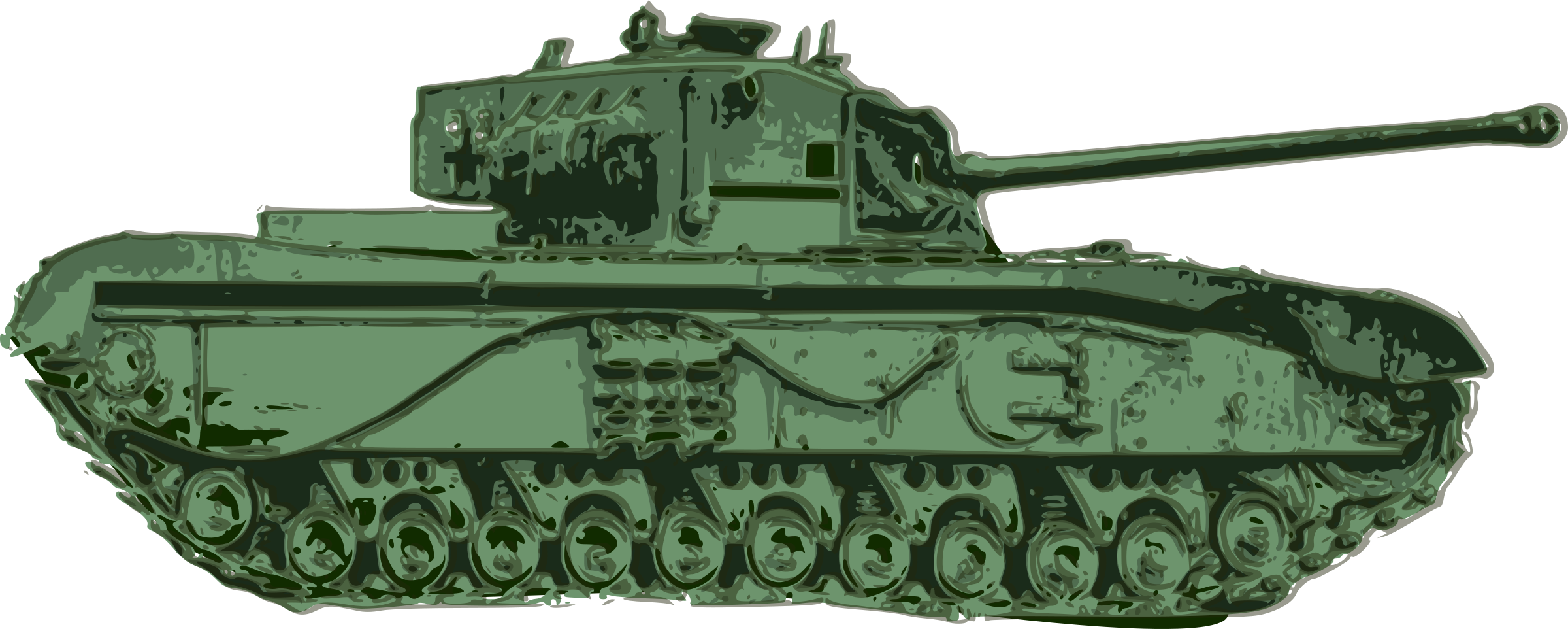Clipart gun green. Tank big image png