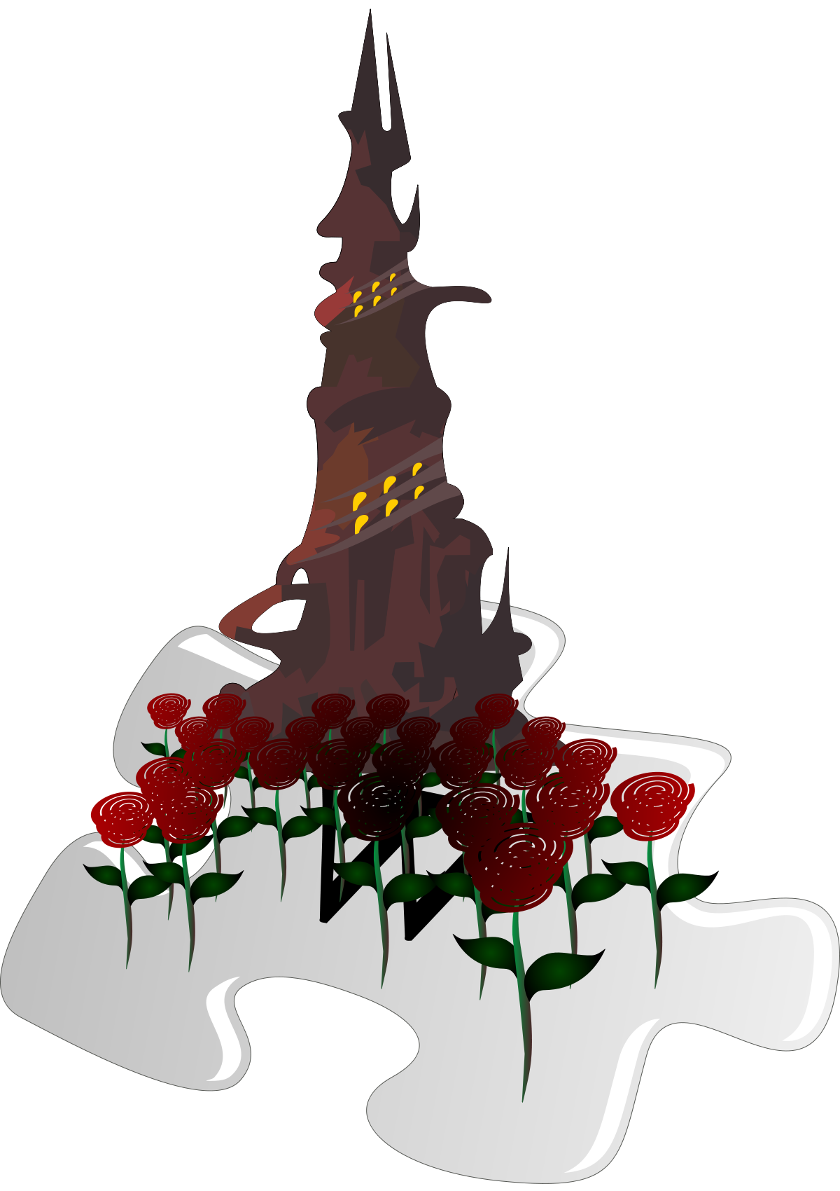 Empty tomb clipart open grave. The dark tower series