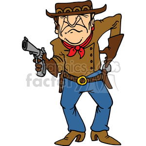 cowboy clipart gunslinger
