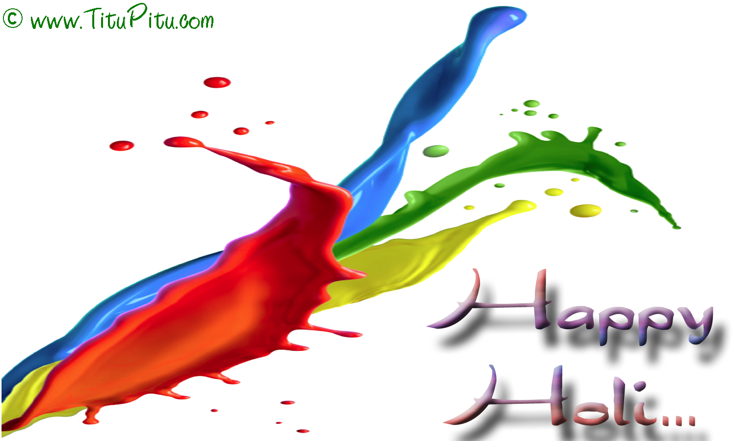 clipart gun holi
