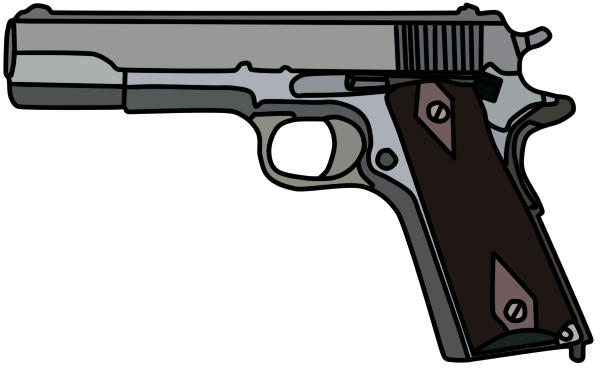 gun clipart m1911