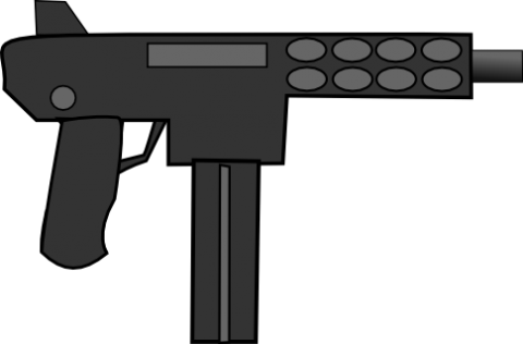  clip art clipartlook. Gun clipart machine gun