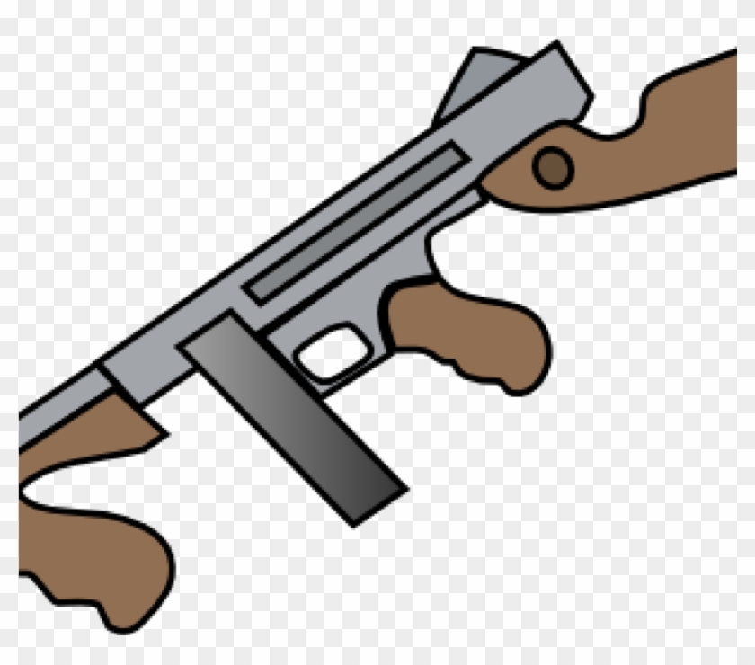 gun clipart machine gun