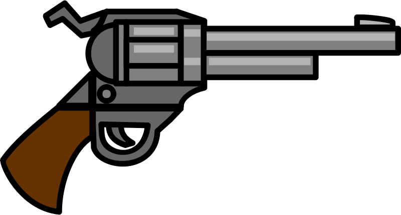 clipart gun pistol
