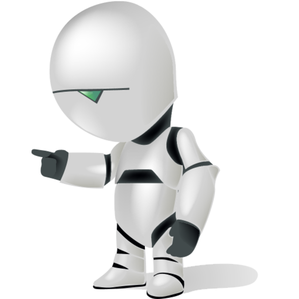 Clipart gun robot. Paranoid android sh free
