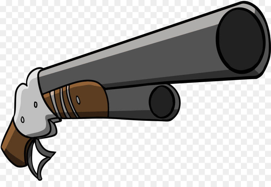Cartoon drawing product transparent. Clipart gun shotgun