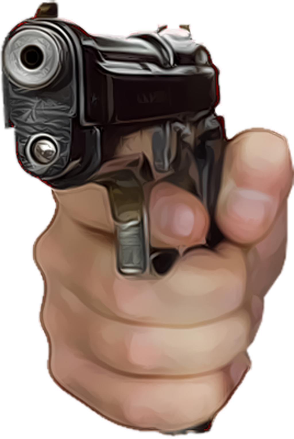 Pistol clipart holding, Pistol holding Transparent FREE for download on
