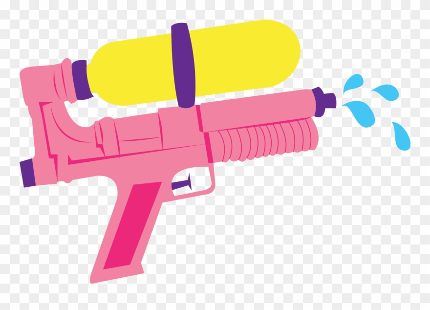 Guns line art png. Clipart gun water gun