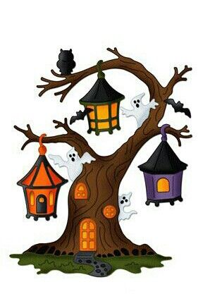 halloween clipart country