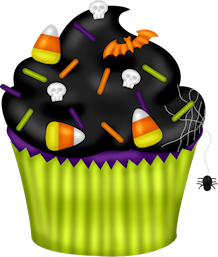 Clipart halloween cup cake. Lkd osbt ts cupcake