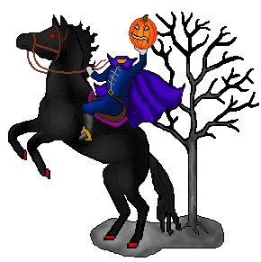 horse clipart halloween