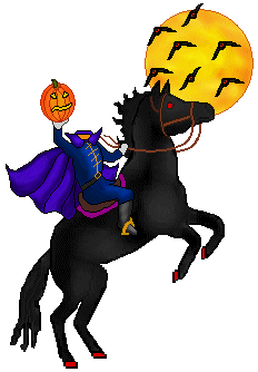 clipart horse halloween