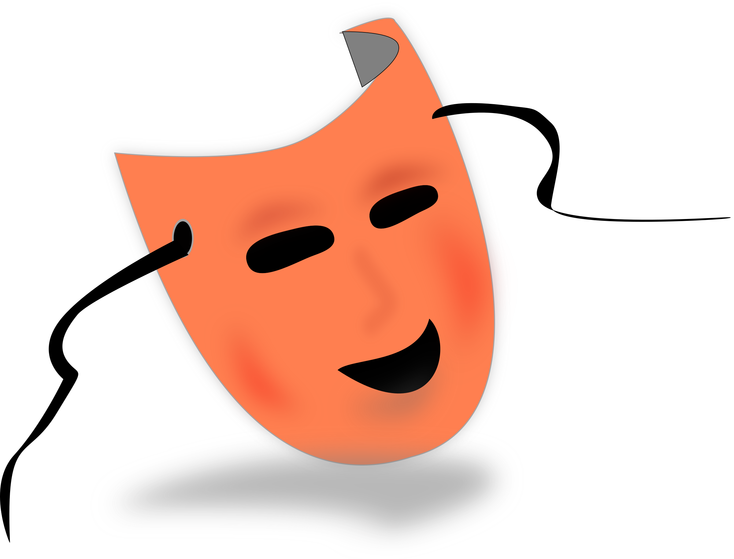 clipart halloween mask