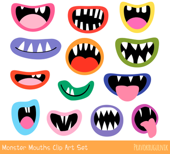halloween clipart mouth