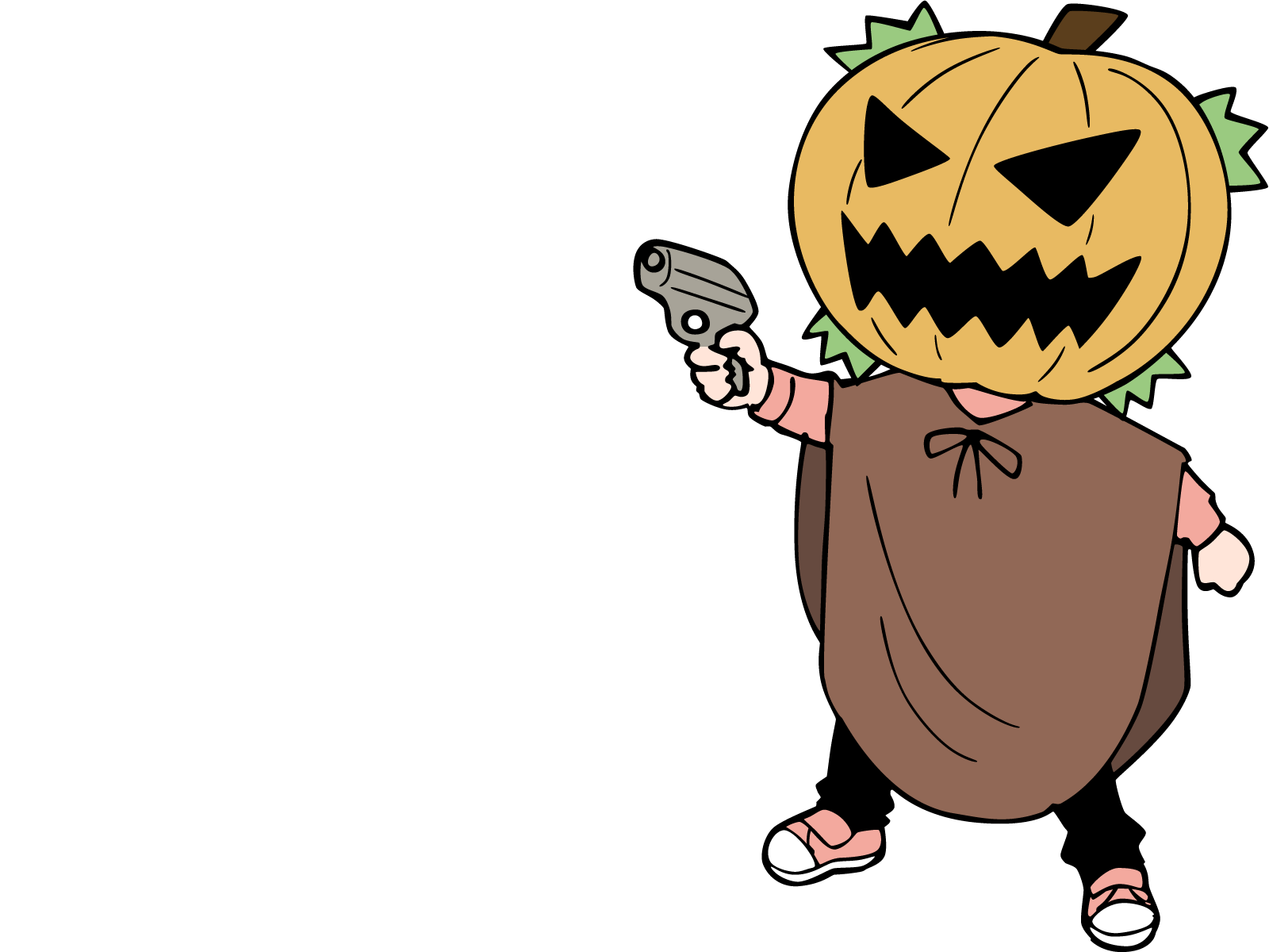 pumpkin clipart character