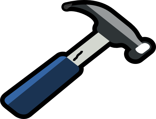 nail clipart toy hammer