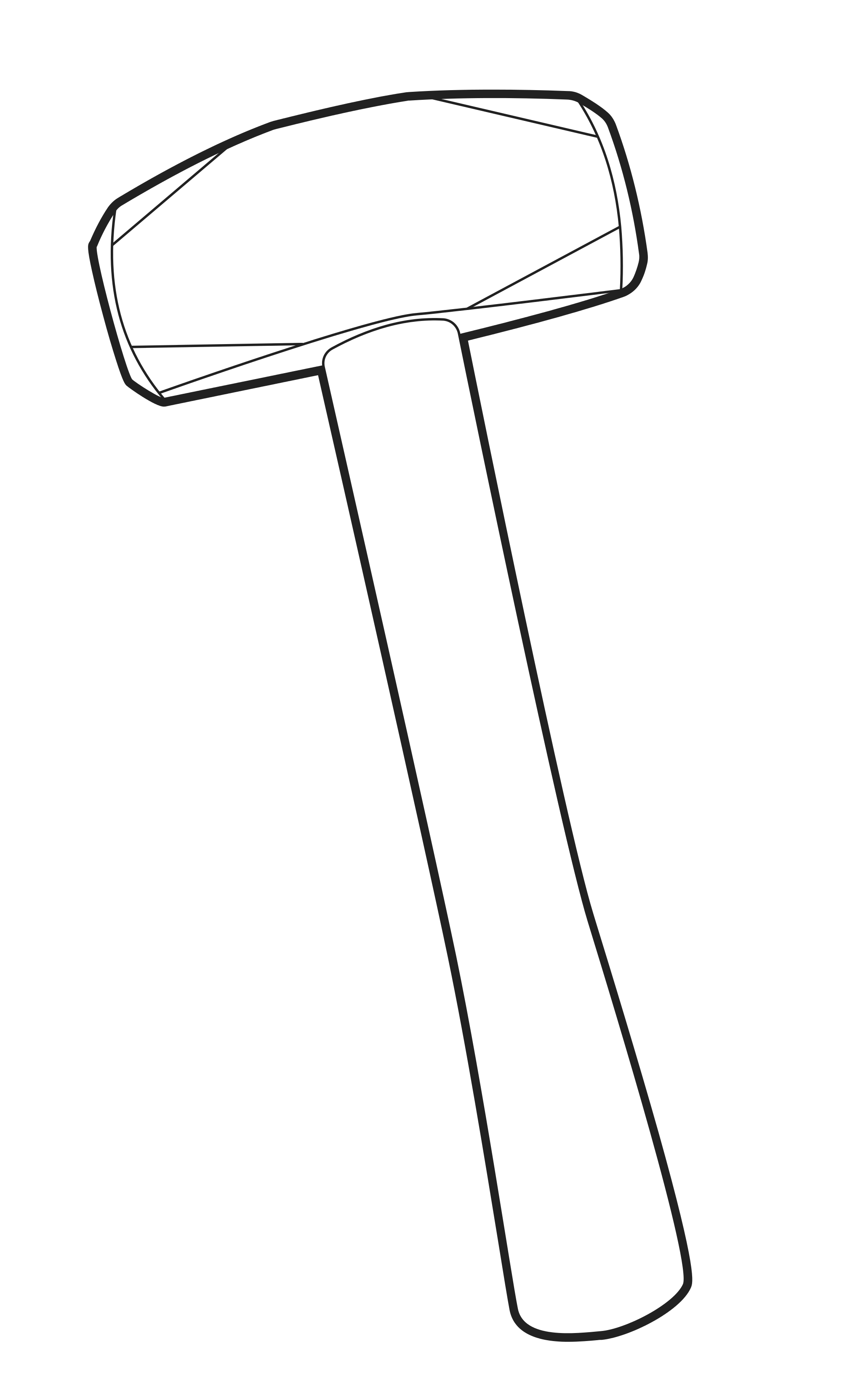 hammer clipart sketch