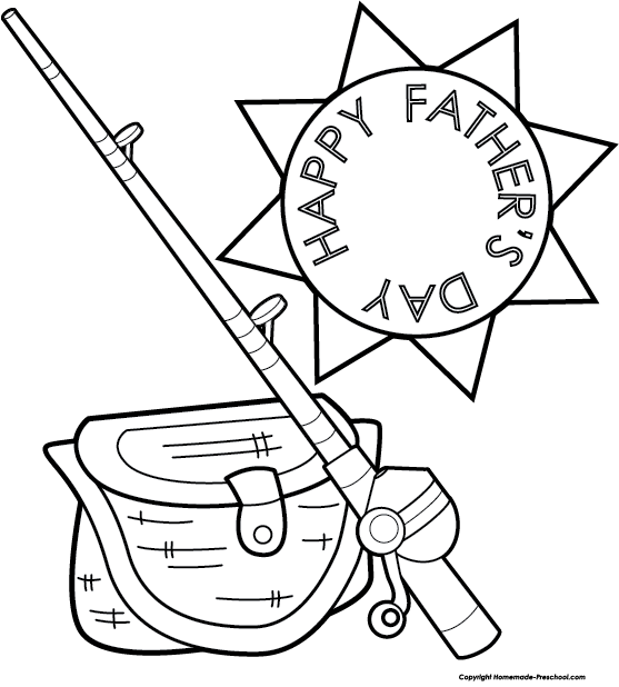 fishing clipart father's day