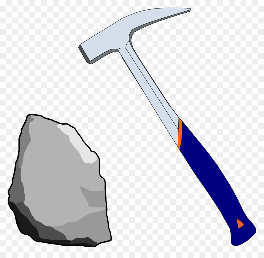 Hammer cartoon geology product. Clipart rock geologist