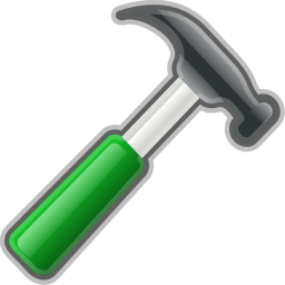 clipart hammer green