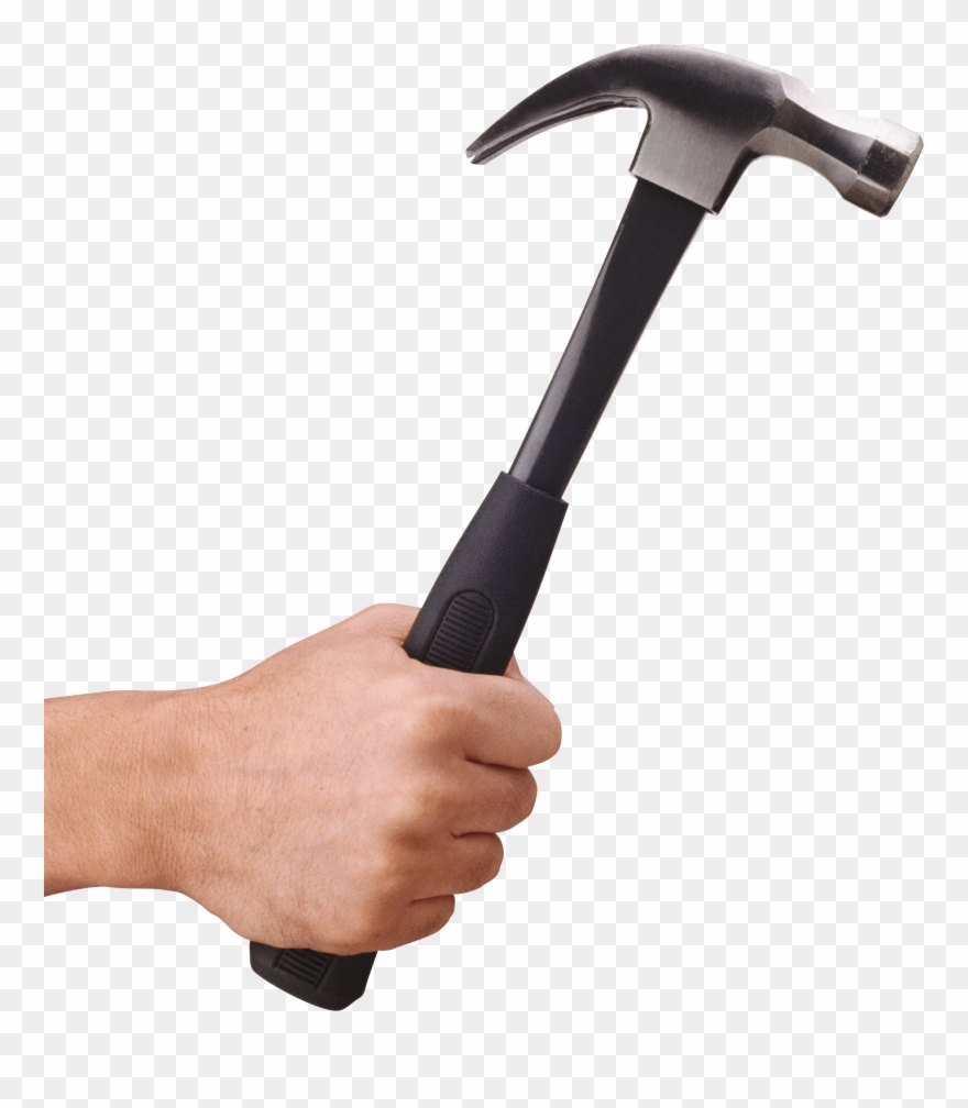 clipart hammer hand holding